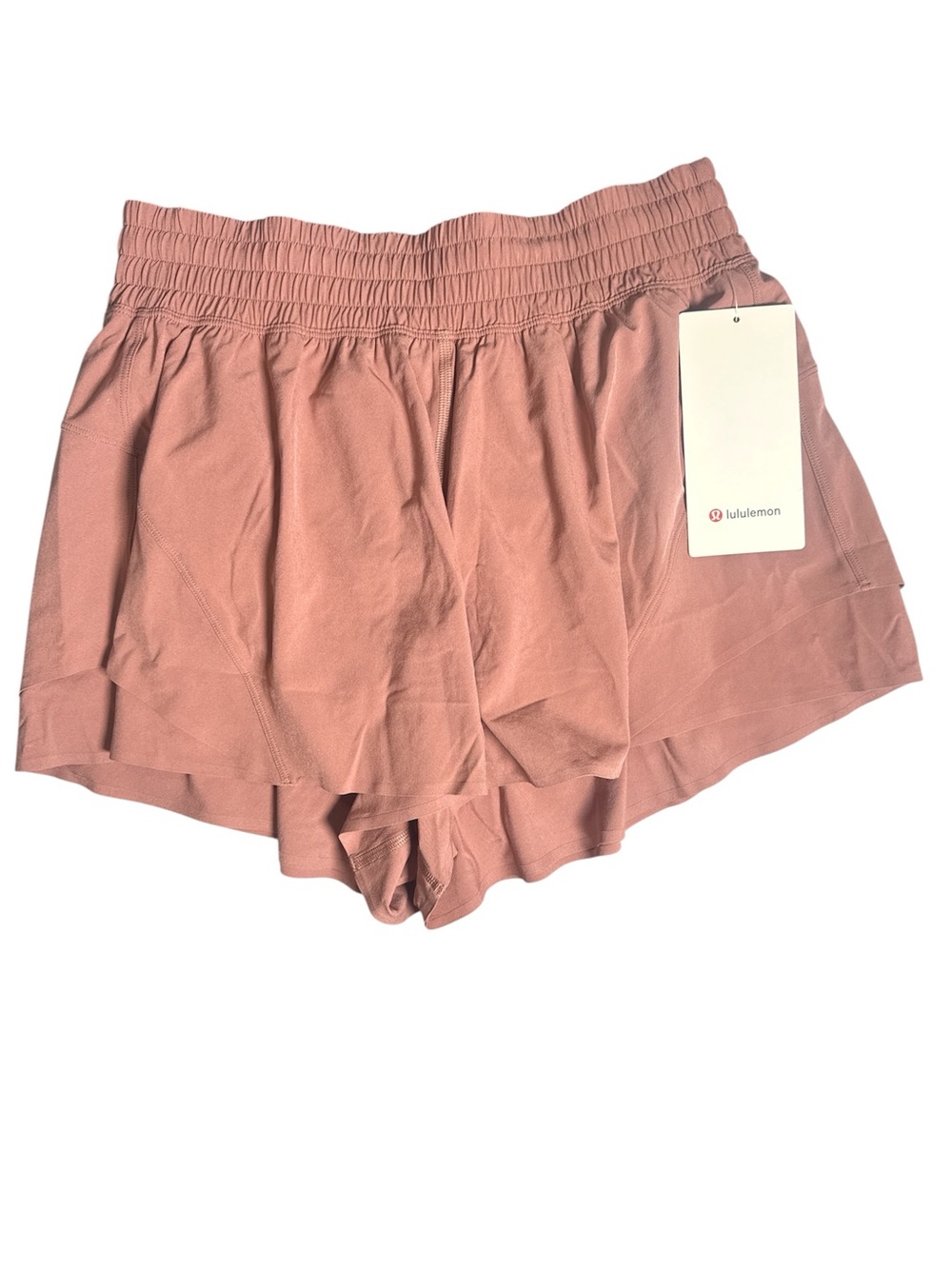 Lululemon Shake It Out High-Rise Run Short, Medium,  2.5” NWT, Red Clay - Picture 2 of 4